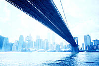 Brooklyn Bridge. New York City. USA