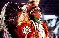 Native American Indian (Pow-Wow tribe). Ft. Lauderdale. Florida. USA