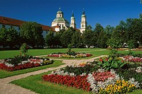 St. Lorenz Basilica. Kempten. Overallgäu. Bavaria. Germany