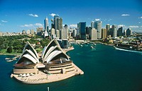 Opera House & city skyline. Sydney. Australia