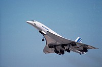 Concorde SST landing