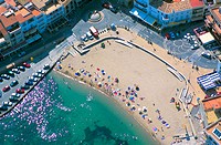 Beach. L´Escala. Girona province. Spain