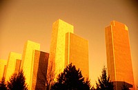 Towers at Empire State Plaza. Albany. New York. USA