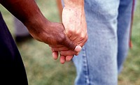 Male Gay Couple Holding Hands