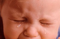 Little child crying