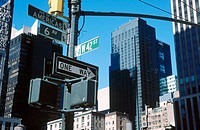 Avenue of the Americas, 6th Avenue, Manhattan. New York City, USA