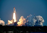 Shuttle Endeavour. Lift-off. (STS-99). Kennedy Space Center. NASA. Florida. USA