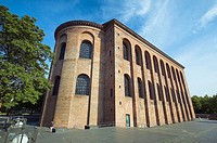 The Basilica, formerly Emperor Constantine´s throne room, now a Protestant church. Trier. Moselle River Valley. Germany