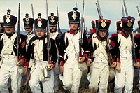 On August 29-30 in 1813 near village of Chlumec was a big battle, where fought tree armies. These soldiers are coming to re-enact the battle. Chlumec,...