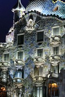 Batlló House (Gaudí, 1904-1906). Barcelona. España