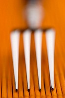 Close up of fork