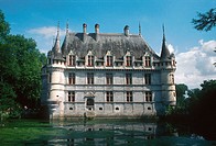 France, Loira Valley, Touraine, Azay-le-Rideau, castle