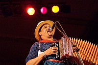 Singer and accordionist Joaquin Diaz.