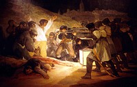 ´Los fusilamientos del 3 de mayo´ Francisco de Goya. El Prado Museum. Madrid. Spain