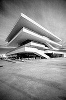 America´s Cup Pavilion. Veles e Vents building by David Chipperfield. Valencia, Spain.