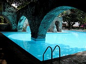 Swimming Pool at Hotel Hacienda Vista Hermosa Mexico