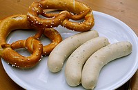 Bavarian veal sausage, Germany