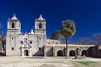 Mission Nuestra Señora de la Concepción de Acuña, San Antonio, Texas. USA.