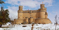 Castle, Manzanares el Real, Madrid, Spain