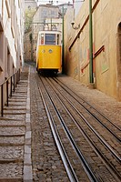 Lavra funicular, Lisbon. Portugal