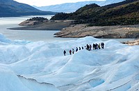 Perito Moreno glacier. Los Glaciares National Park. Santa Cruz province. Patagonia. Argentina.