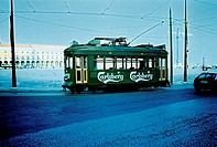 Streetcar. Lisbon. Portugal