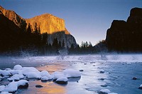 El Capitan and Merced River, Yosemite National Park. California, USA