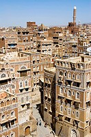 Old city of Sana´a, Unesco World Heritage Site, Yemen