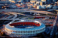 Atlanta-Fulton County Stadium. Atlanta. USA