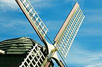 Windmill at Sagit Valley Tulip Festival, Washington State, USA