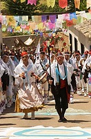 Fiesta de los Pecados y Danzantes (festival of sins and dancers), Camuñas, Toledo province, Spain