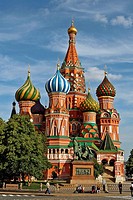St. Basil´s Cathedral , Red Square, Moscow, Russia