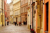 Kanonicza street in old town, Krakow. Poland
