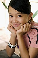 Girl. An Binh. Mekong Delta. Vietnam