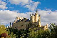 Alcazar fortress, Segovia. Castilla-Leon, Spain