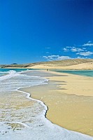Spain, Canary Islands,Fuerteventura Island, Peninsula de Jandia, Playa de Sotavento de Jandia