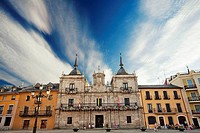 Town Hall in Main Square, Ponferrada. El Bierzo, Leon province, Castilla-Leon, Spain