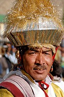 One of the many annual ladakhi festivals Were poeple enjoy to meet and exchange news Wearing their traditional cloth is part of their culture Music an...