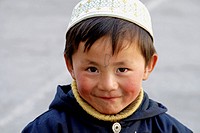 A Muslim boy,Xining,Qinghai,China