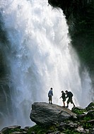 Krimmler waterfalls in Austria