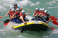 River Rafting on the Salzach River in Austria