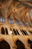 Interior view of Notre Dame