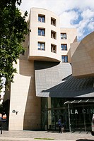 Enter of Cinémathèque Française in Paris
