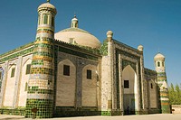Abakh Hoja Tomb where Emporor Cheng Lung´s favorite concubine is interred- Islamic Mosque, Kashgar (Along the Silk Road), Xinjiang province, China