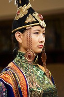 Mongolia. Ulaan Bator. Fashion show at Torgo house.