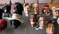 Máscaras de políticos Norteamericanos