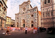 Duomo, Cathedral square, Piazza del Duomo, Florence, Italy