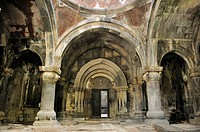 interior of a armenian orthodox church at Sanahin monastery, UNESCO World Heritage Site, Armenia, Asia