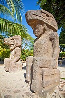 Statues in sculpture park, Altagracia, Ometepe island, Lake Nicaragua, Nicaragua