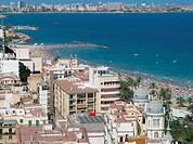 views of the city of Alicante, Spain